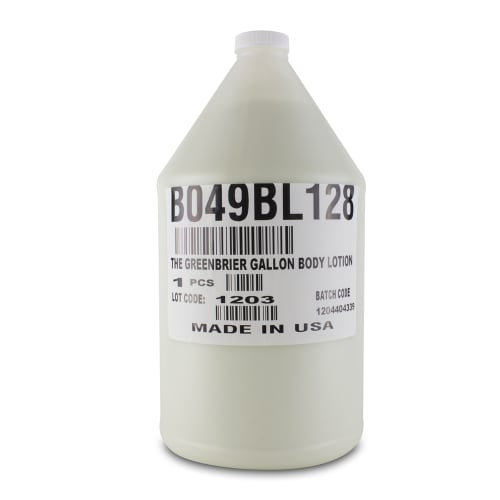 Generic Body Lotion Bulk Refill, Gallon 128oz/3.78L